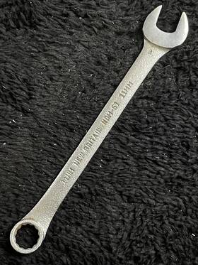 Ndm-51 New Britain 11mm Metric Combination Wrench Matte Satin Finish Napa Usa