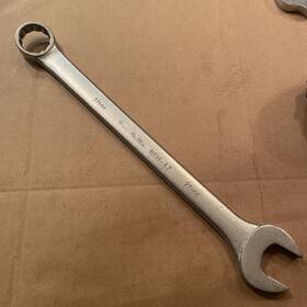 Ndm-67 New Britain Vintage Usa Forged 27mm Metric 12 Point Combination Wrench