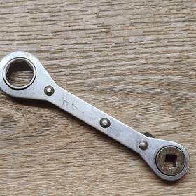 Rw-60 New Britain 1/4 9/16 Dual Ratchet Wrench Usa