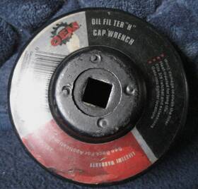 25406 Oem Tools Inch H Cap Style Oil Filter Wrench - 80mm 15 Flutes