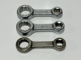 11663358-2 Otc Other Tools Usa 2pc Plus 1 Detroit Diesel Torque Wrench Adapter Set Lot