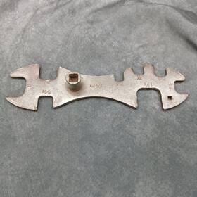 A-1013 Other Vintage Welding Tank Regulator Combination Wrench Multi Tool