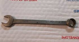 P2719 P&c 2718 Usa 9/16 Inch Vintage Combination Wrench 12pt And Sae Standard Tool