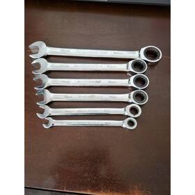 W30358 Performance Tool 6 Piece Ratcheting Wrenches 18mm 15mm 14mm 13mm 10mm 8mm