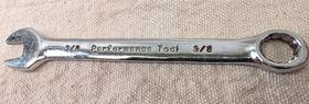W322c Performance Tool 3/8 Inch Combination Wrench 12-point Straight Head Drop Forge