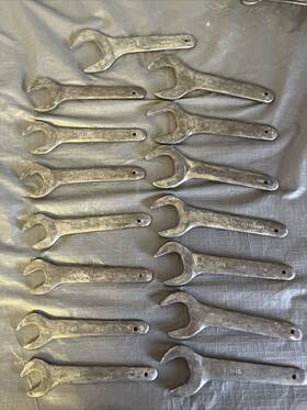 V8t9212 Pittsburgh Automotive 3/4 Inch - 1 5/8 Big Farmers Style 15 Piece Standard Wrench Set