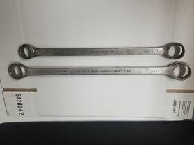 Plomb 1150/1145 2 Vintage Wrench Box End Wrenchs #1145 #1150 1 Inch X 15/16 1/16 1/8