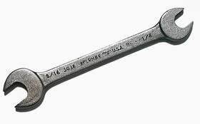 3018-hc Plomb Vtg 1943 3018 Open End Pebble Finish Wrench 5/16 X 1/4 Usa Date Code Hc