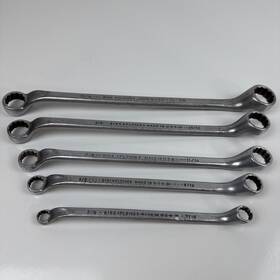 8184-8183-8182-8181-8180 Plumb Plomb Plvmb Vintage 12-point Double Box Wrenches Usa X 5 Rare Wrench