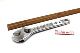 20506 Popular Mechanics 6 Inch Adjustable Wrench Chrome Vanadium
