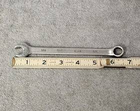 20114 Popular Mechanics Pm 7/16 Combination Wrench Cr-v 12 Point Taiwan