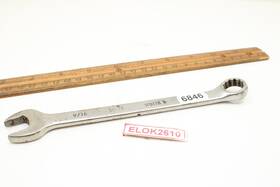 W0118a Popular Mechanics 9/16 Inch 12 Point Sae Combination Wrench 7.5 Cr-v