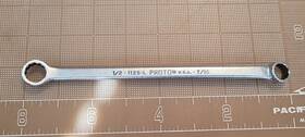 1125-l Proto No. 7/16 Inch X 1/2 Double Box End Wrench Made In Usa 1125-l Proto No. 7/16 Inch X 1/2 Double Box End Wrench Made In Usa