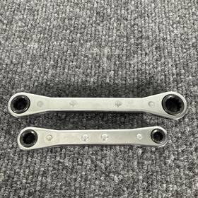 1191t-1192t Proto Usa Ratchet Wrench Double Box End Sae 12 Point 1/4 5/16 3/8 7/16