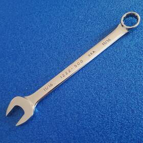 1222-500 Proto Inch 500 11/16 Combination Wrench 12pt Part# Made In Usa Full Chrome
