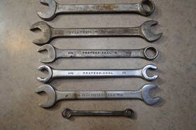 3053 Proto 6pc Mixed Wrench Lot