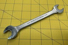 31415 Proto Double Open End Wrench 15mm X 14mm Made In Usa 6.75 Inch Length