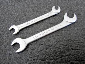 3216-3225 Proto Vintage Small Open End Ignition Wrenches 3216 3225 Made In Usa