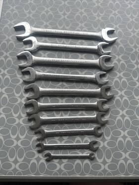 30809 Proto 32426 10pcs Metric Double Open End Wrench Set 26 24 23 22 21 20 19 18 15 14 13