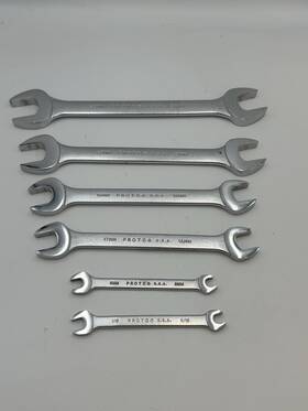 30809 Proto 32426 32123 31819 31617 Professional 5pc Open End Wrench Set 8mm To 26mm