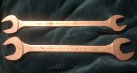 3449-s Proto 3435-s Tools Thin Wrenches. 11/16-5/8 7/8-3/4 Made In La Ca. Usa