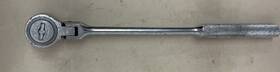 5257-2 Proto Professional Usa 3/8 Inch Drive Flex Head Ratchet Fine Tooth