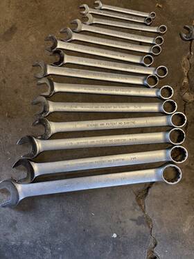 538710 Proto 14pc Combination Wrench Set 3/8 To 1-1/4 Inch
