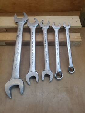 572416 Proto 5 Proto/challenger Wrenches 26/24mm 18/19mm 16/17mm Open End 14-12mm Combo