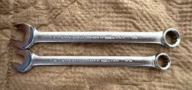 6114-6116 Proto 2 Challenger Combination Wrenches 6116 1/2 Inch 6114 7/16 12 Point See Pics