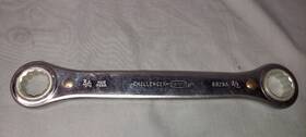 6828a Proto Ratcheting Wrench 3/4 Inch And 7/8 Double Box End 12 Point