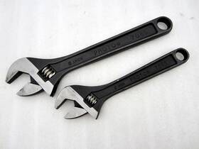 Proto 706s-708s Vintage 6 Inch And 8 Adjustable Wrench 706s 708s Black Oxide Made In Usa
