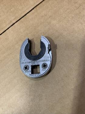 9009 Proto - Sae 9/16 Inch Ratcheting Specialty Crowfoot Wrench Usa Rare 3/8 Drive