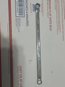 J111214l Proto 3/8 Inch X 7/16 Long Box End Wrench Usa