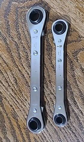 J1193l0 Proto Ratcheting Box End Wrenches. Sae Usa Made Euc Set Of 2