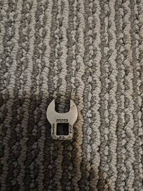 J4916cf Proto J4916 1/2 Inch Crowfoot Wrench 3/8 Drive