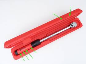 J6012f Proto Torque Wrench 3/8 Inch Drive 20-100 Ft/lb Sae And Metric Needs Grip