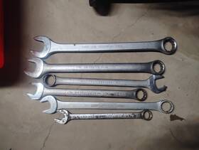 L6158 Proto Vintage Jumbo Wrenches Professional Challenger Williams. 1 13/16 7/16