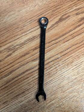 Scr10 Proto 5/16 Inch Anti-slip Ratcheting Combination Wrench - Black
