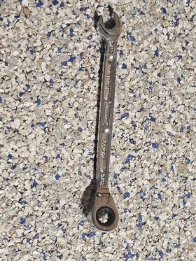Scvm09a Proto Scv09a New Usa 9/32 Inch Chrome Combination Ratcheting Wrench
