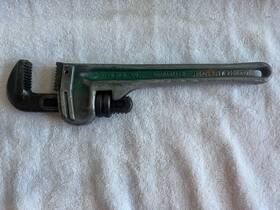 Arw10 Reed Mfg Co 10 Inch Aluminum Heavy Duty No Straight Pipe Wrench Usa