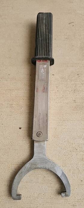 154168 Richmont Inc Liverpool Spanner Torque Wrench 385 Lbs