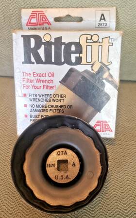 A-2570 Ritefit Oil Filter Wrench A 2570 3/8 Inch -drive