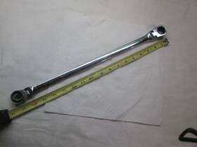 897667 S-k Tools 17mm X 19mm Long Ratcheting Flex Box End Wrench 89667
