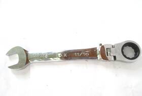 89822 S-k Tools Sk / Locking Flex G-pro Ratcheting Combination Wrench. 11/16 Inch