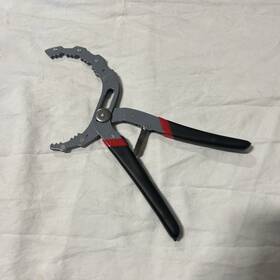Ak6421 Sealey Self Adjusting Angled Oil Filter Pliers