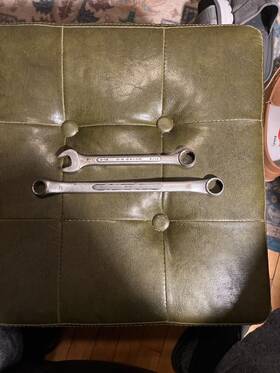 33016 Sk S-k Wayne Wrench C10 9/16 Combination And Box 1/2 X