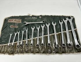 8300 Sk Tools Metric Wrench Set Usa 9-22mm Series With Bag Combination Open Boxed