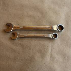 8319-8315 Sk 2 Piece S-k Tools 8319 And 8315 Metric 19mm 15mm 12 Point Combination Wrenches