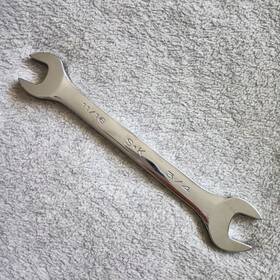 86422 Sk 11/16 Inch X 3/4 Tools Sae Open End Wrench Full Polished Usa Made