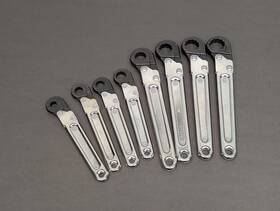 87074 Sk 87060 Tools Flare Nut Line Ratcheting Wrench Set Sae 8 Pcs 5/16 Inch To 3/4 Usa